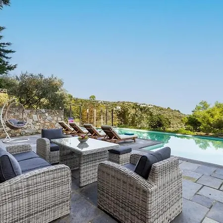 Elissaios-brand New Renovated Pool Skopelos Town