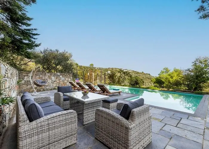 Elissaios-brand New Renovated Pool Skopelos Town